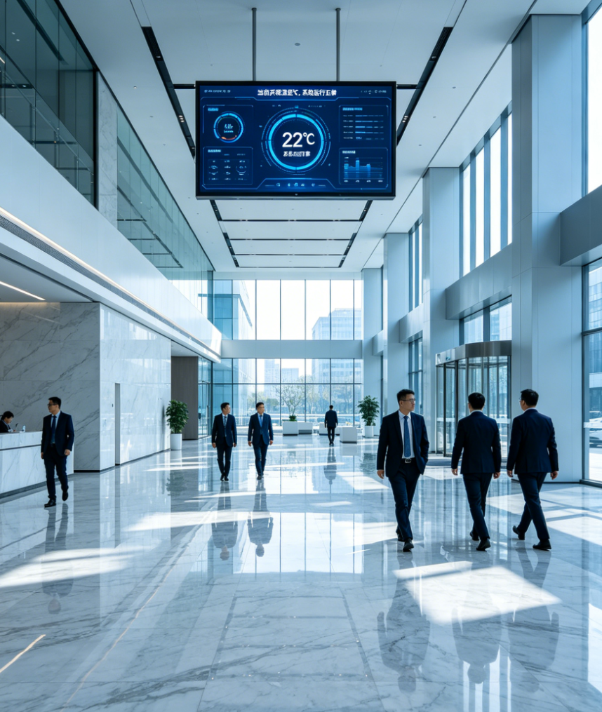 邻水县 贺哒商用节能电采暖工程系统